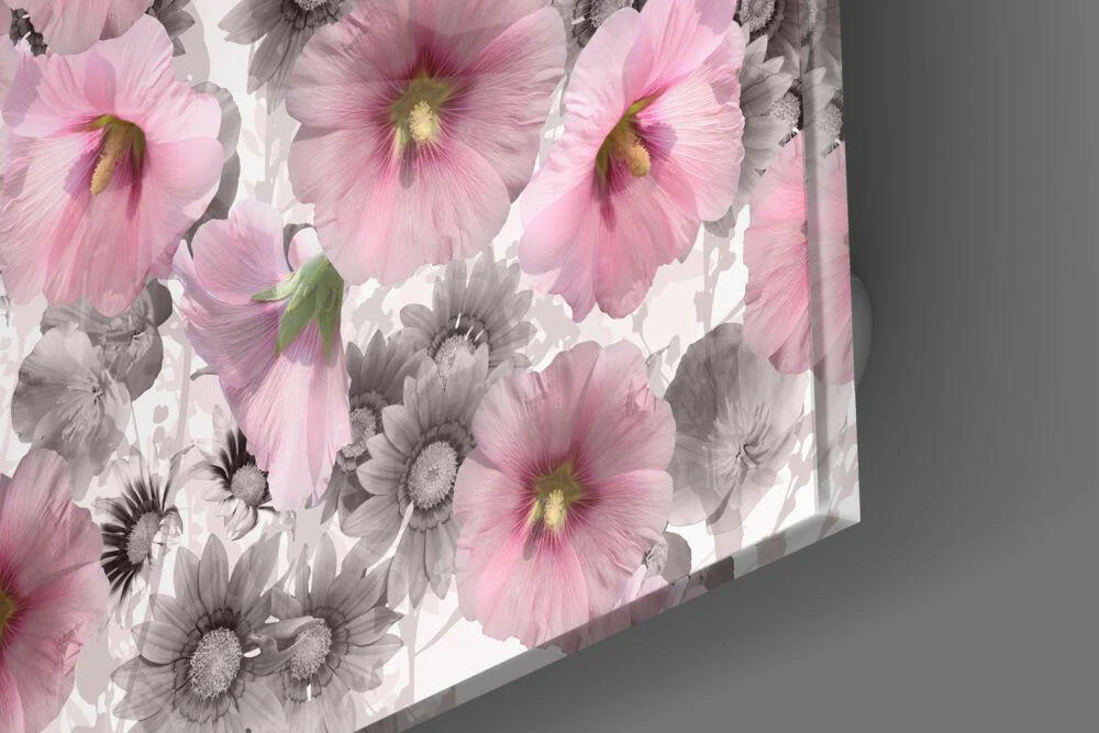 Flower Glass Wall Art - Image 4