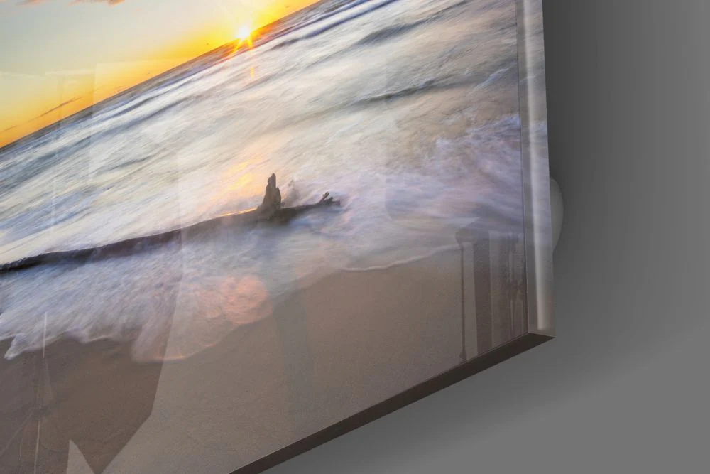 Sunset Glass Wall Art - Image 3
