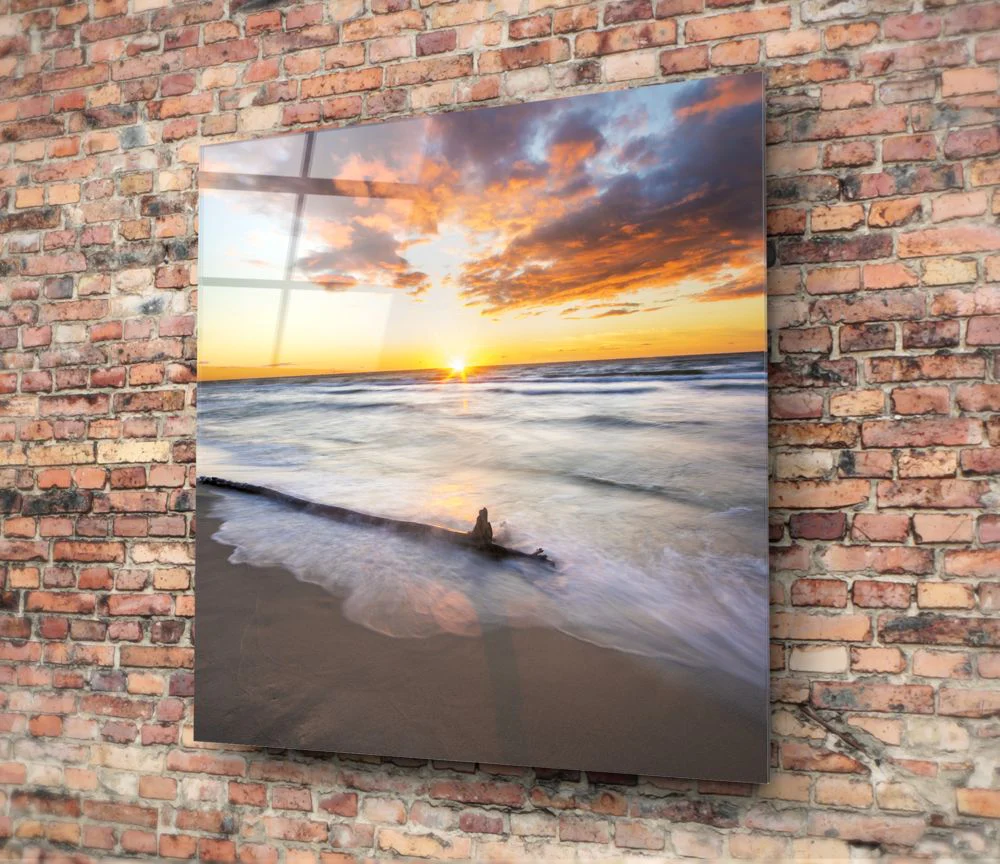 Sunset Glass Wall Art - Image 4