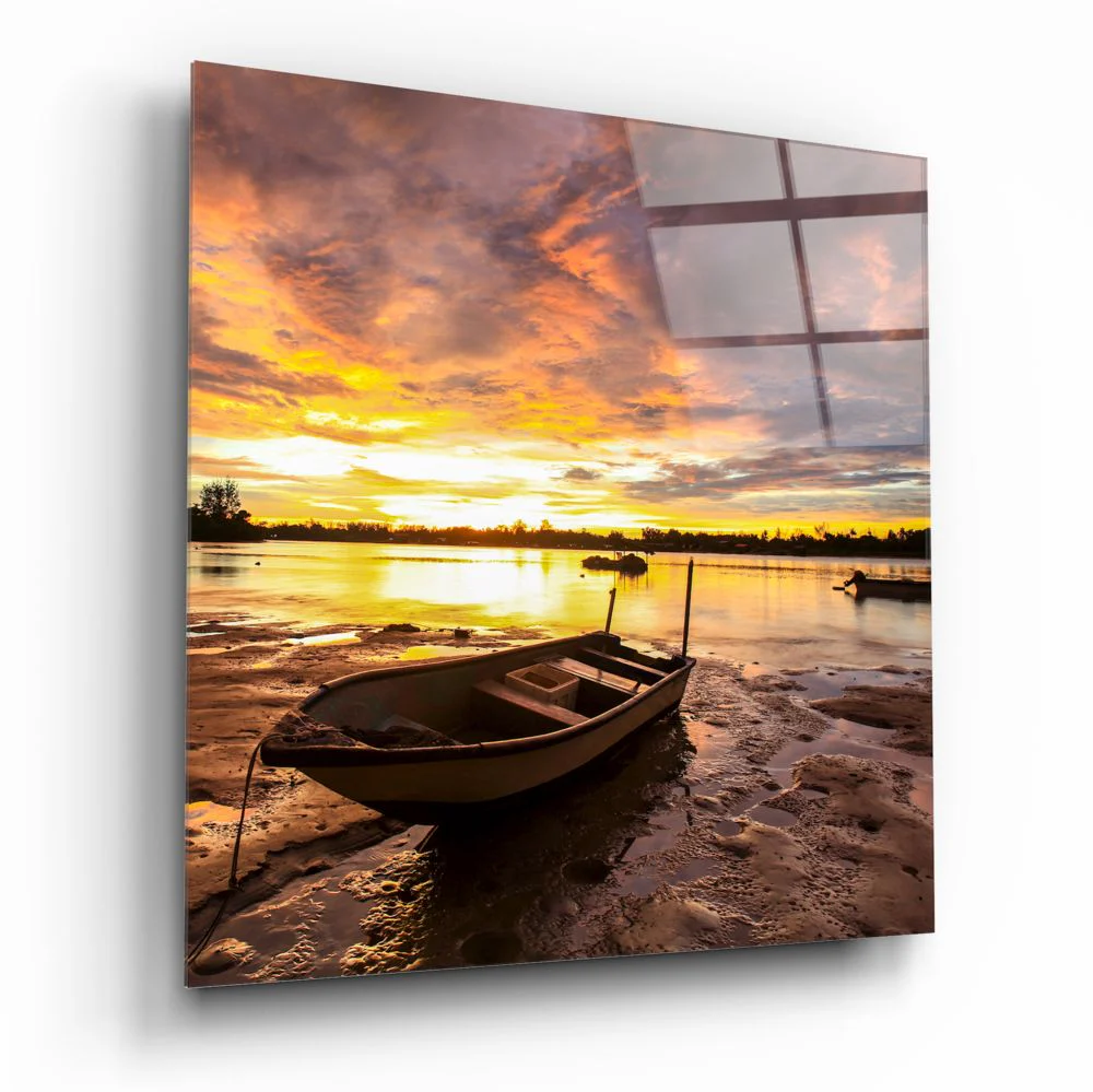 Boat Glass Wall Art - Image 2