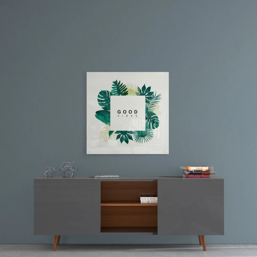 Good Feelings Glass Wall Art - Image 5