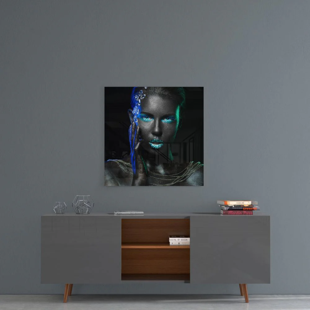 Woman Glass Wall Art - Image 5