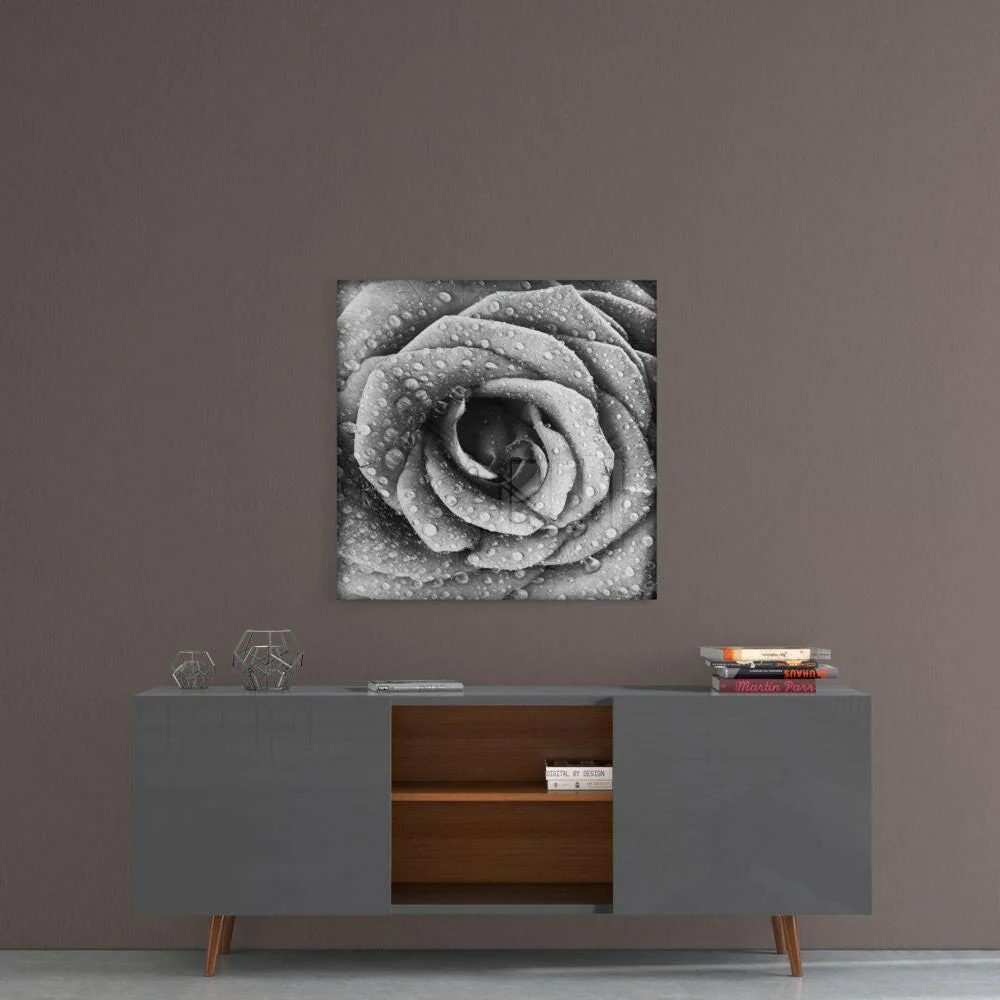 Rose Glass Wall Art - Image 4