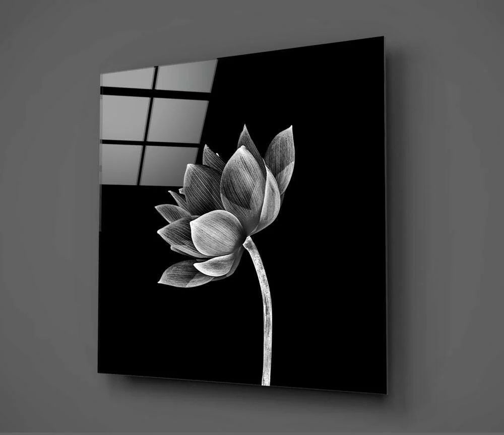 Floral Glass Wall Art - Image 2