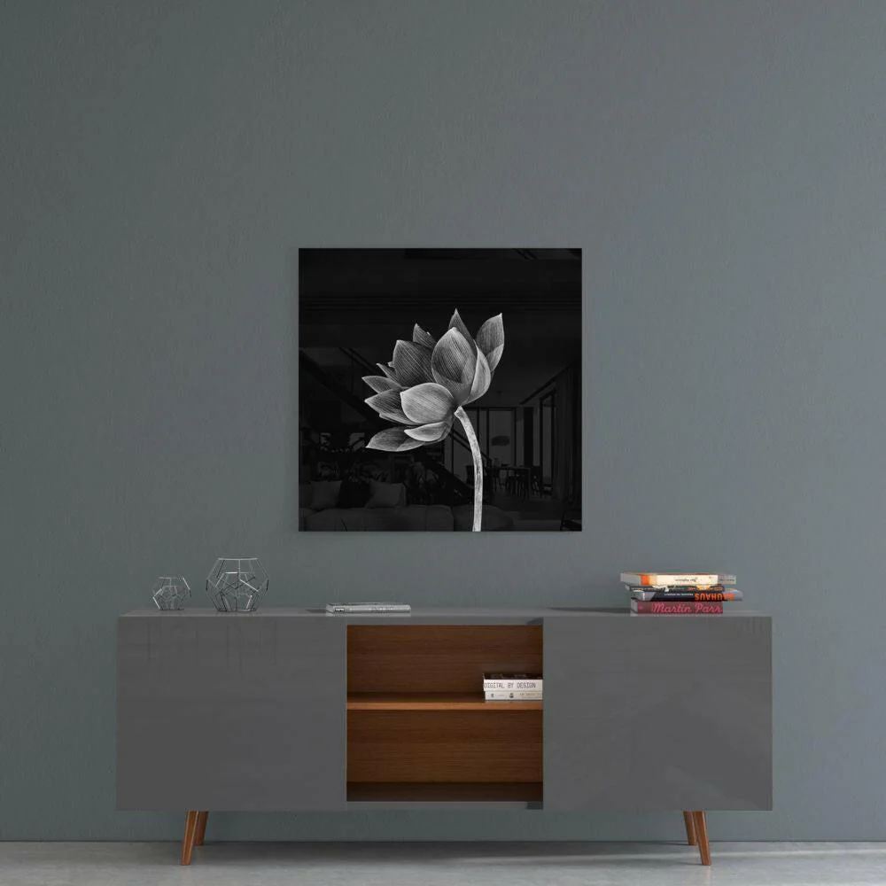 Floral Glass Wall Art - Image 4