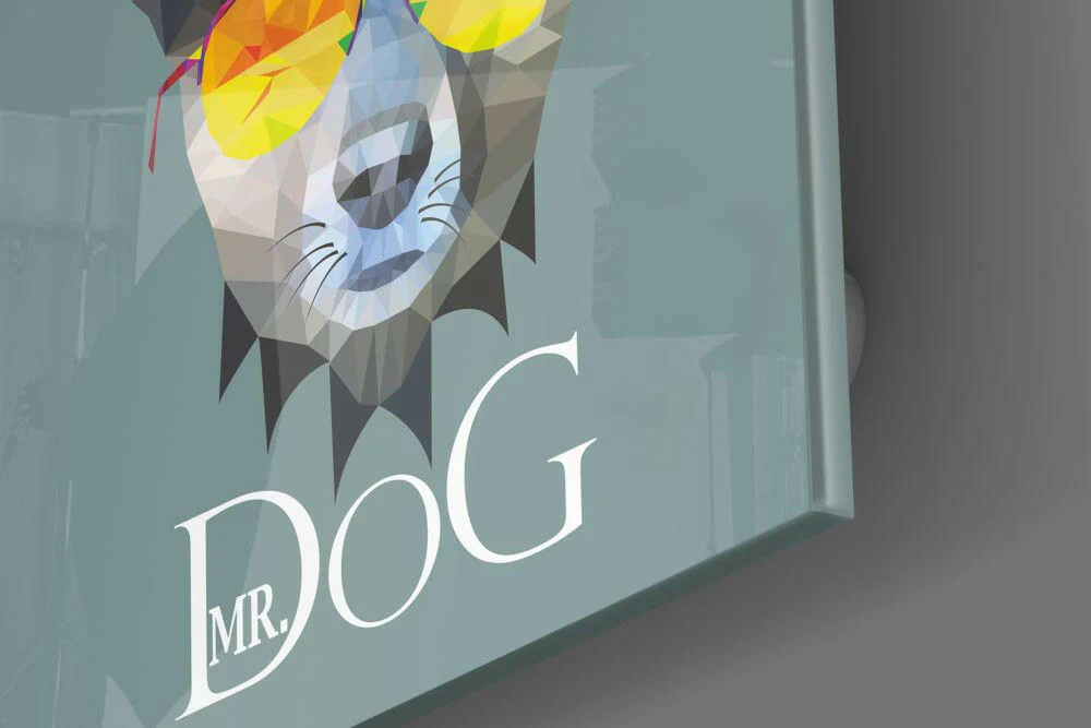 Dog Glass Wall Art - Image 3