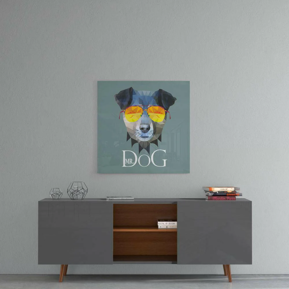 Dog Glass Wall Art - Image 4