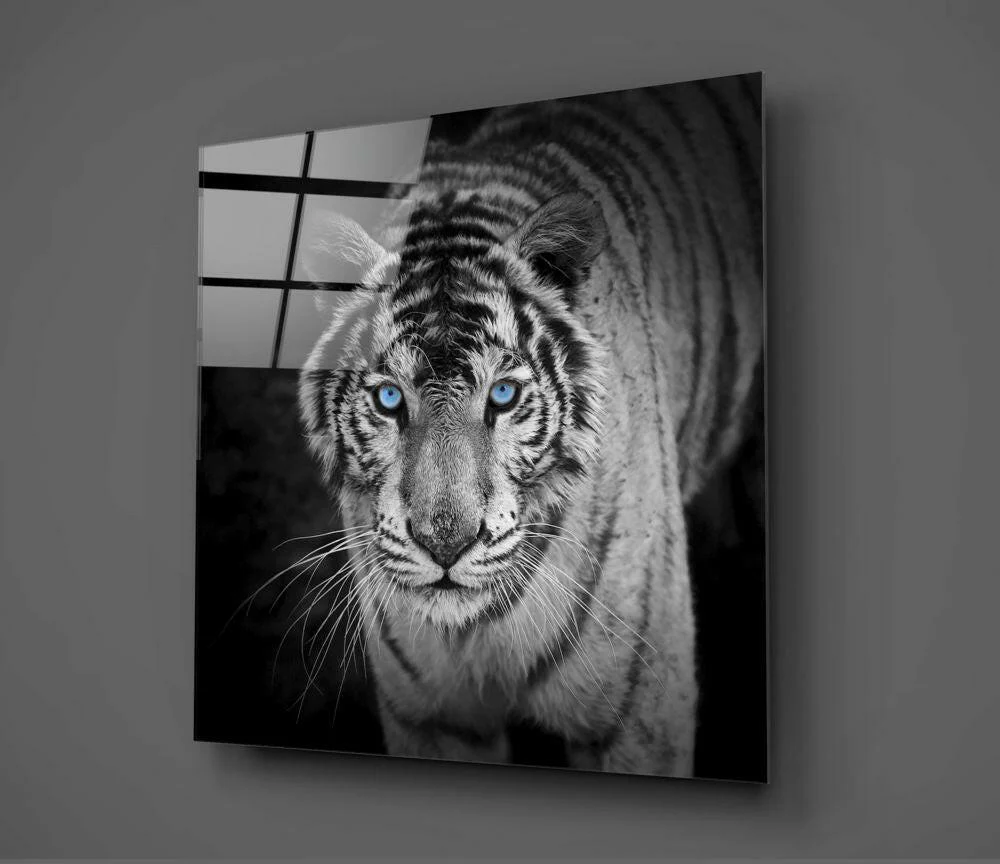 Tiger Glass Wall Art - Image 2
