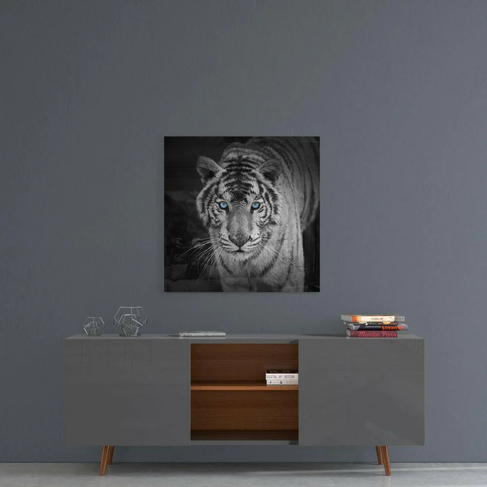 Tiger Glass Wall Art - Image 4