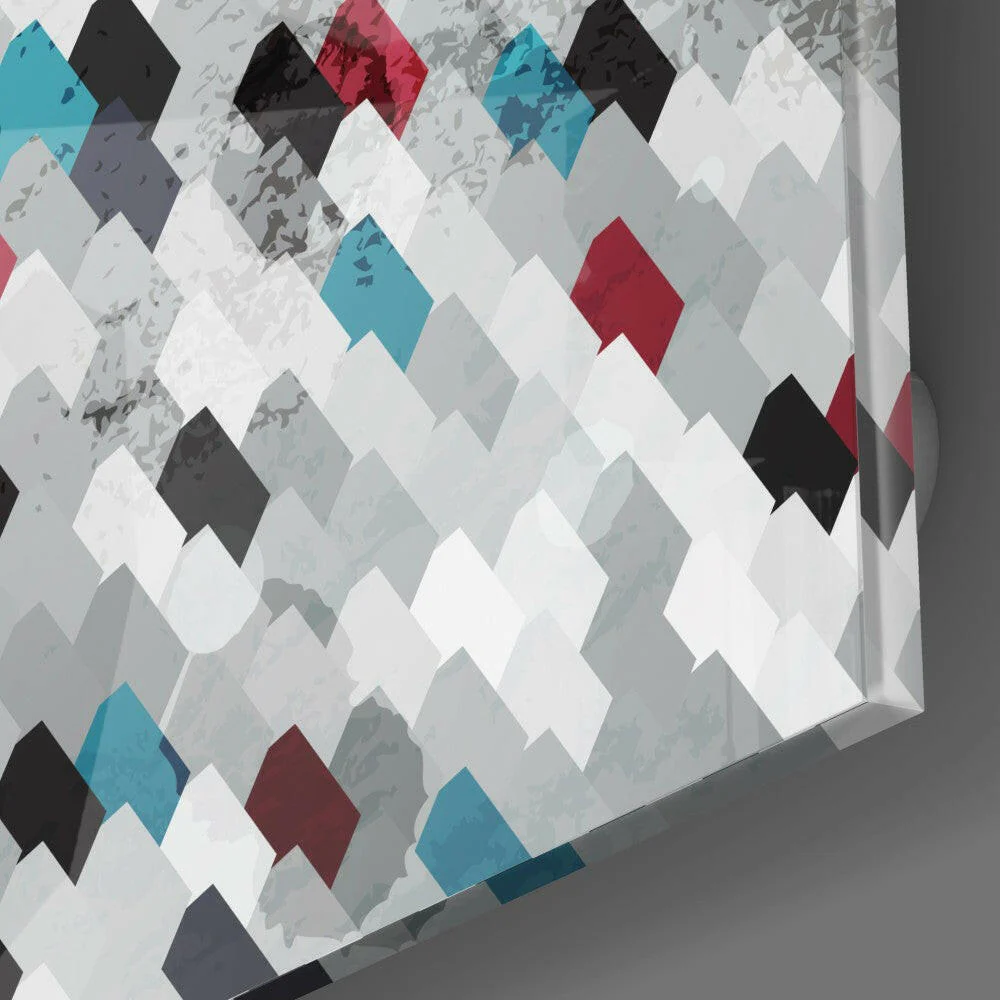 Pixels Glass Wall Art - Image 3