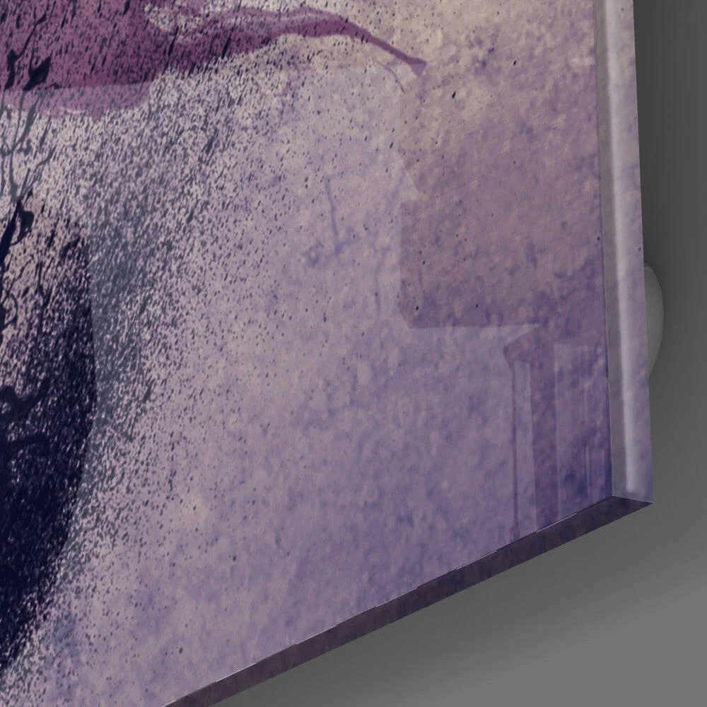 Woman and Guitar Glass Wall Art - Image 3