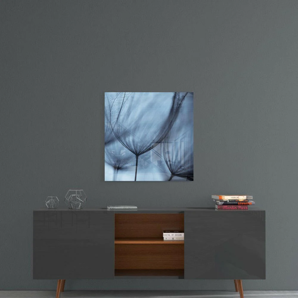 Dandelion Tranquility Glass Wall Art - Image 4