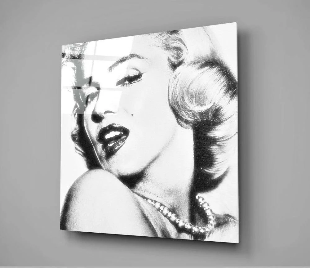 Marilyn Monroe Glass Wall Art - Image 2