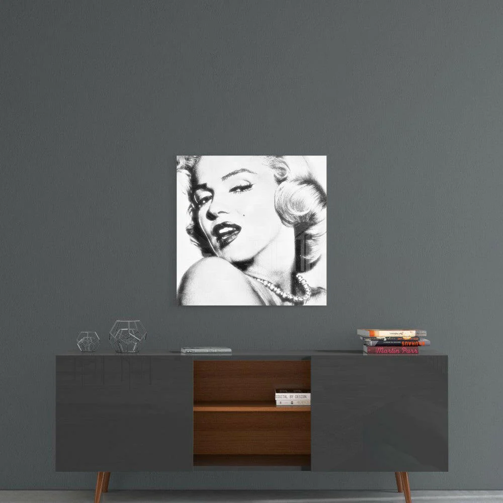 Marilyn Monroe Glass Wall Art - Image 4