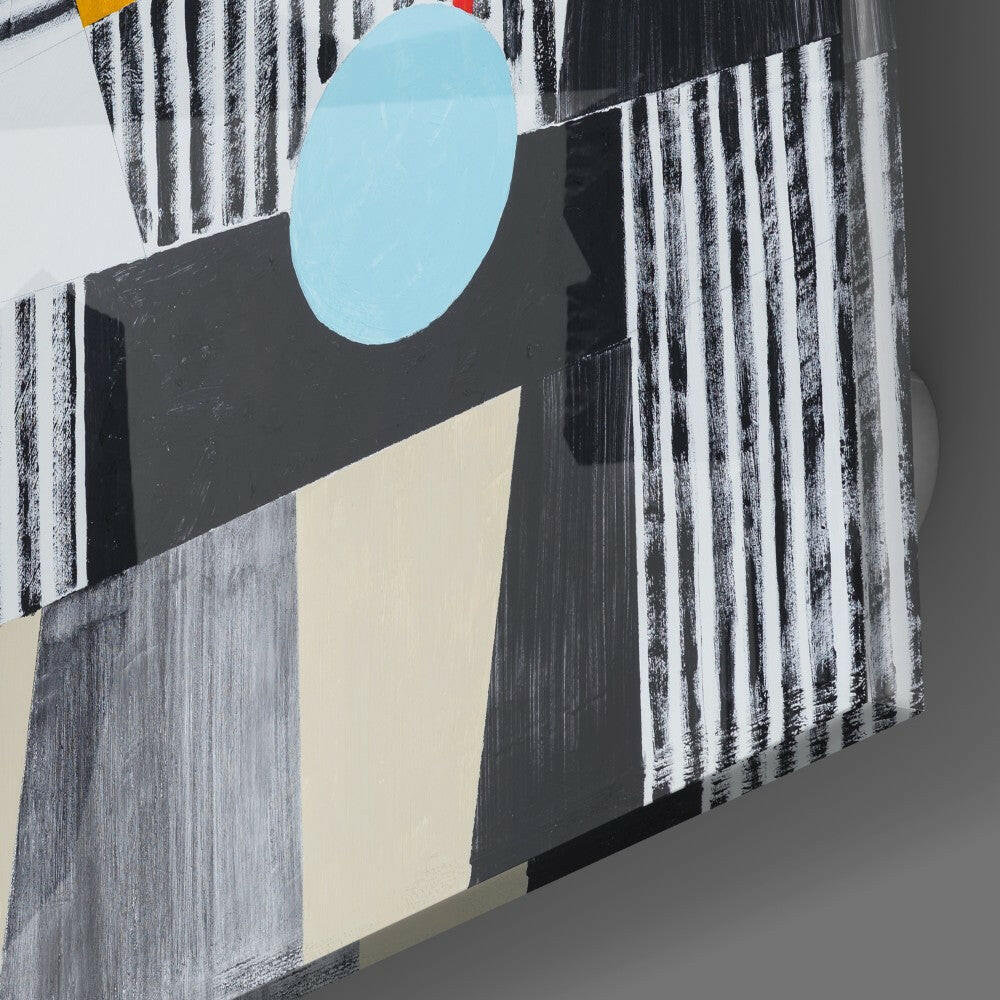 Blue Dot Glass Wall Art - Image 3