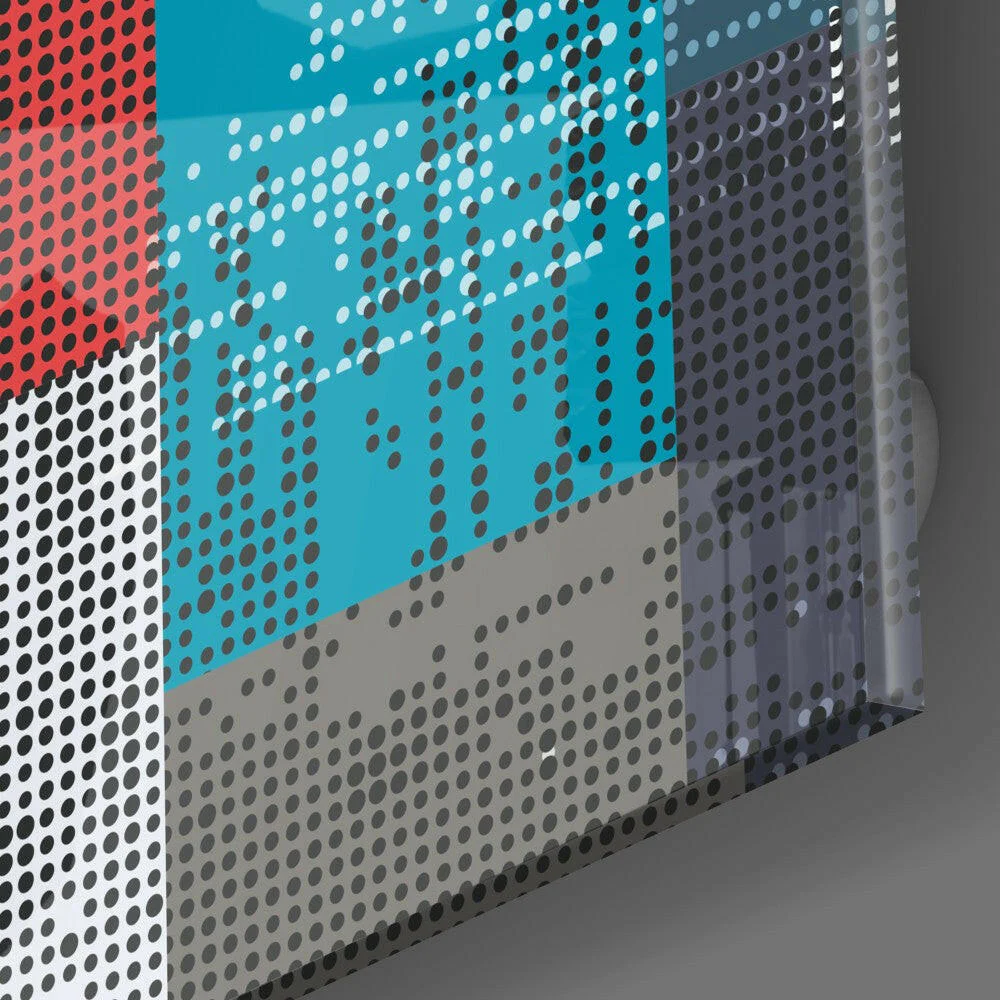 Patchwork Glass Wall Art - Image 3