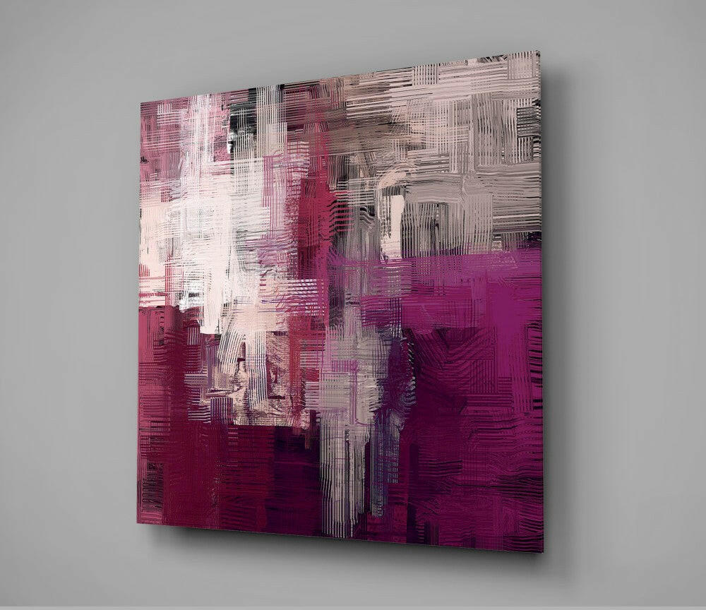 Purple Touch Glass Wall Art - Image 2