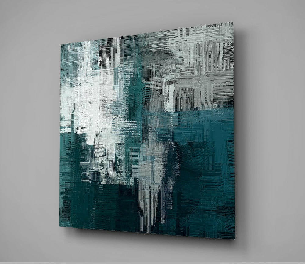 Green Touch Glass Wall Art - Image 2