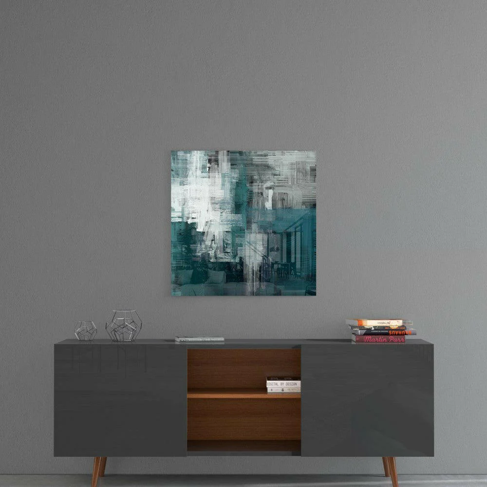 Green Touch Glass Wall Art - Image 4