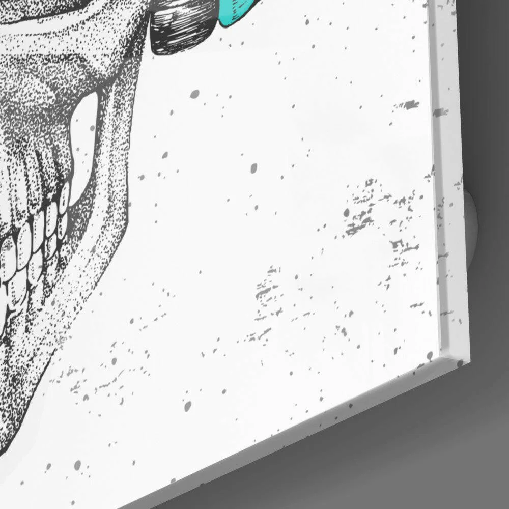 Skull - Always Music Glass Wall Art - Image 3