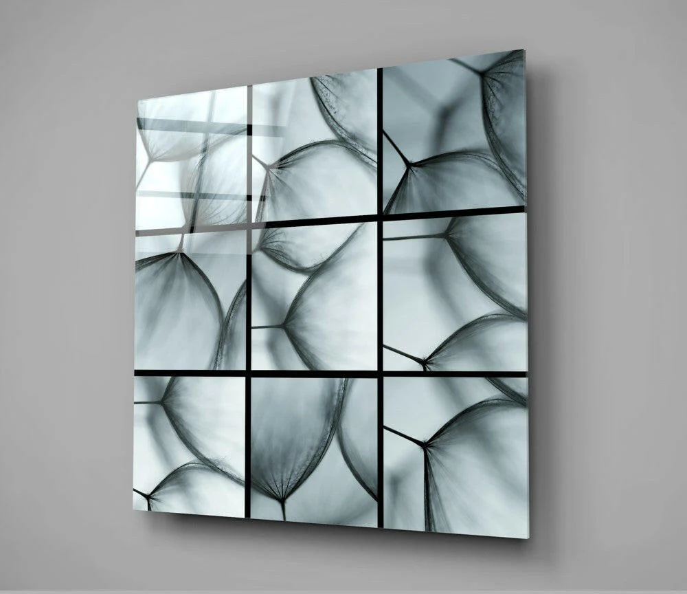 Bee Eye Dandelion Glass Wall Art - Image 2