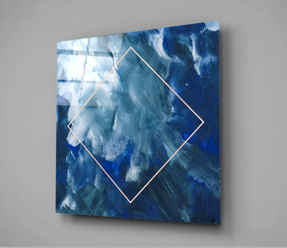 Pouring Clouds Glass Wall Art - Image 2