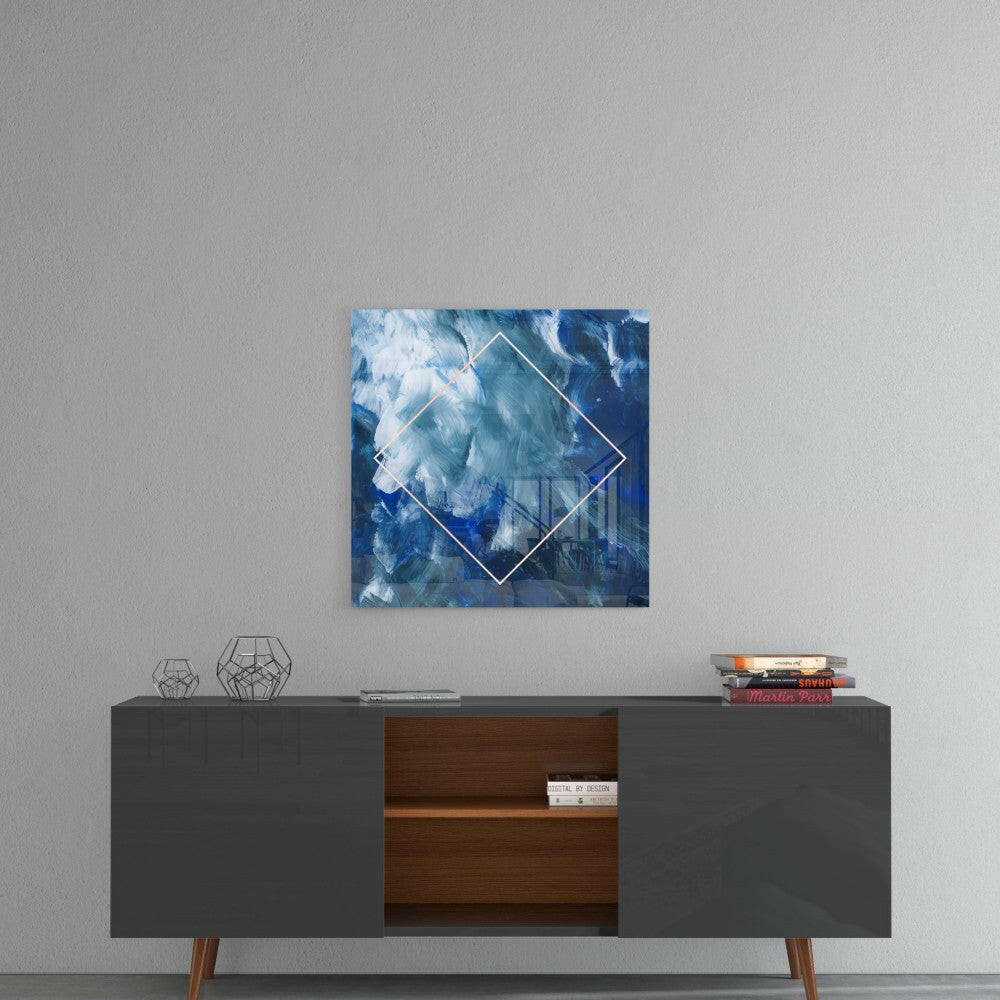 Pouring Clouds Glass Wall Art - Image 4