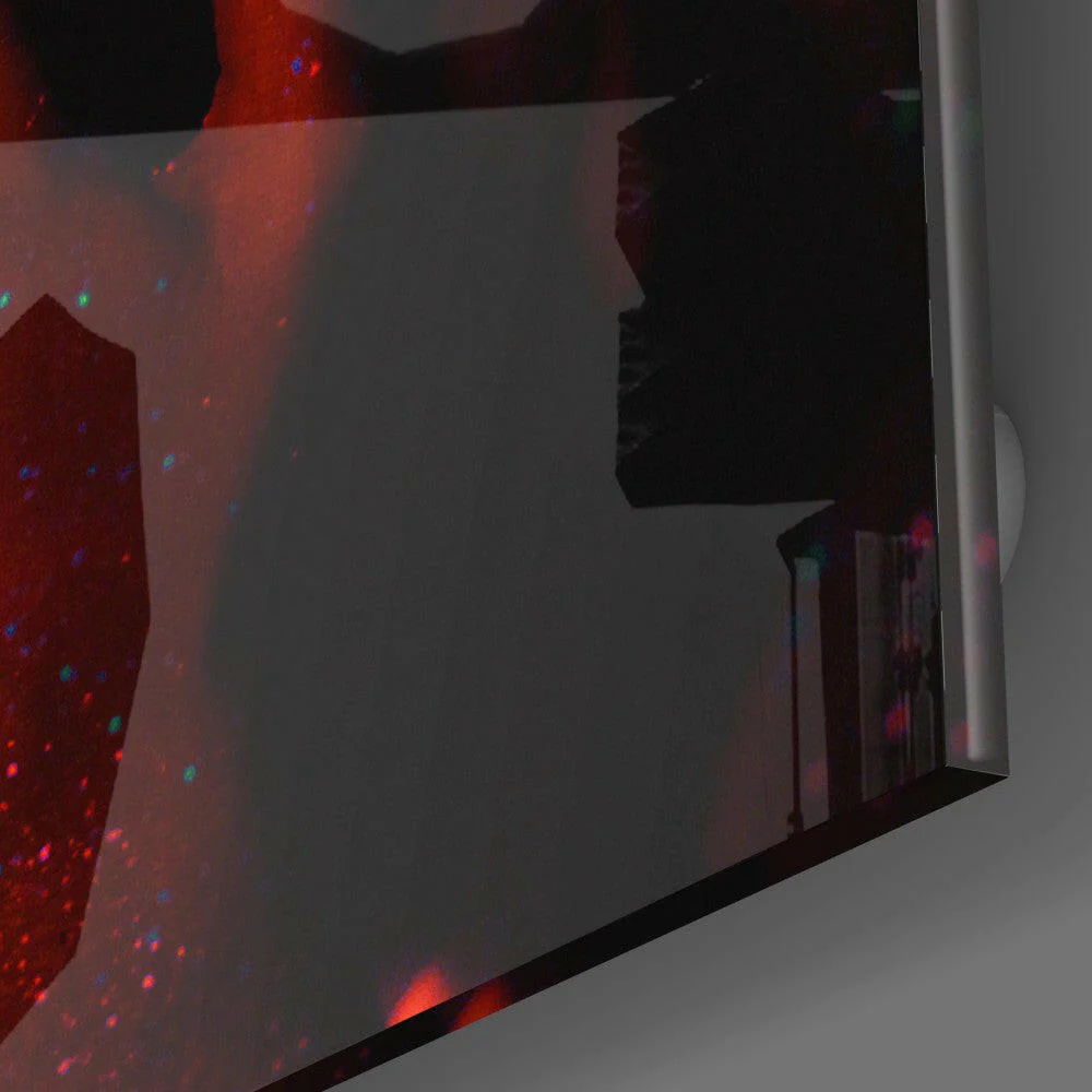 Ruby Woman Glass Wall Art - Image 3