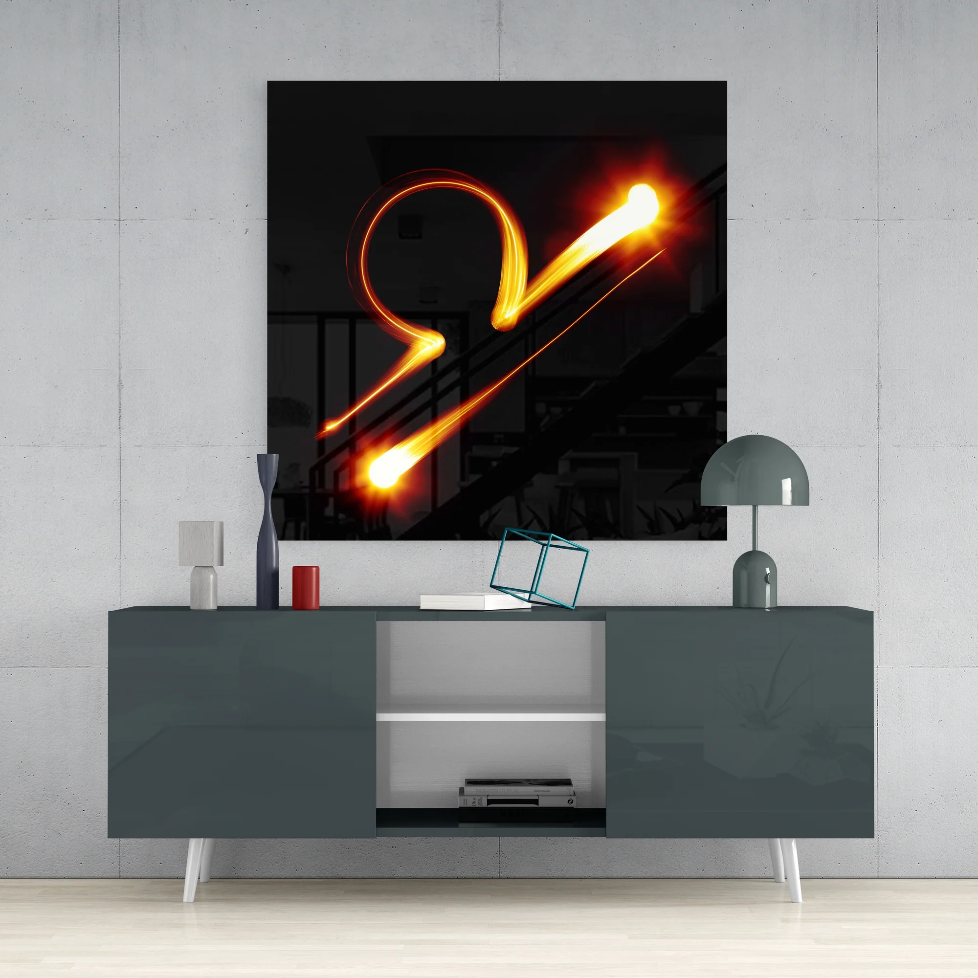 Horoscopes - Libra Glass Wall Art - Image 4