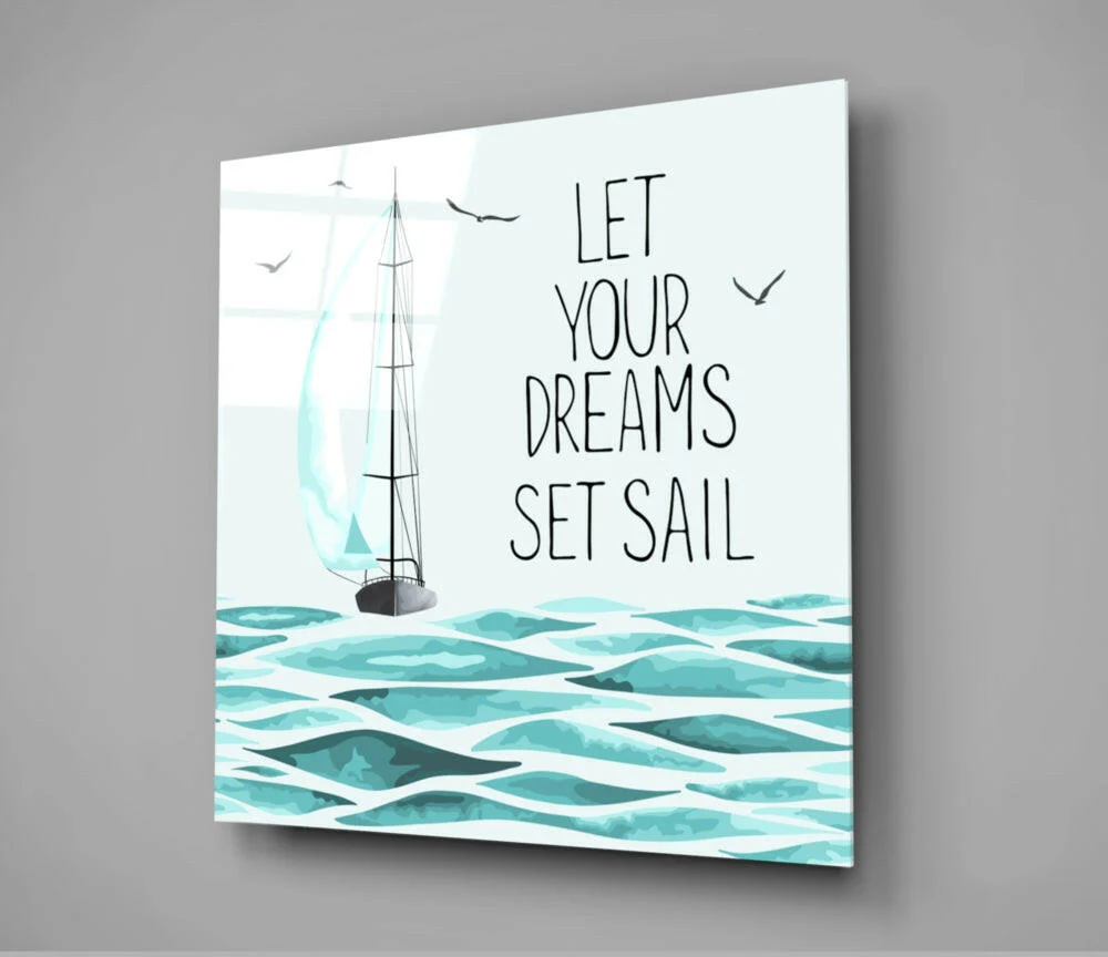 Dreams Glass Wall Art - Image 2
