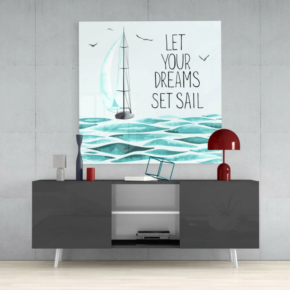 Dreams Glass Wall Art - Image 4
