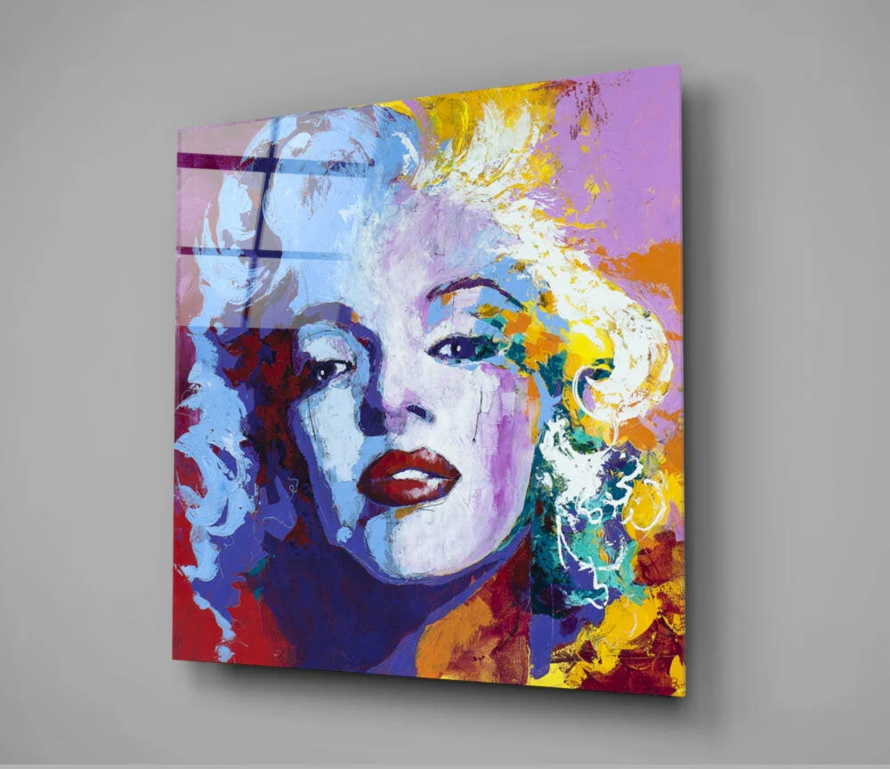Marilyn Monroe Glass Wall Art - Image 2