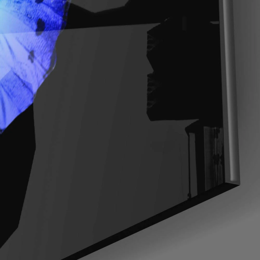 The Elegance of the Butterfly Glass Wall Art - Image 3