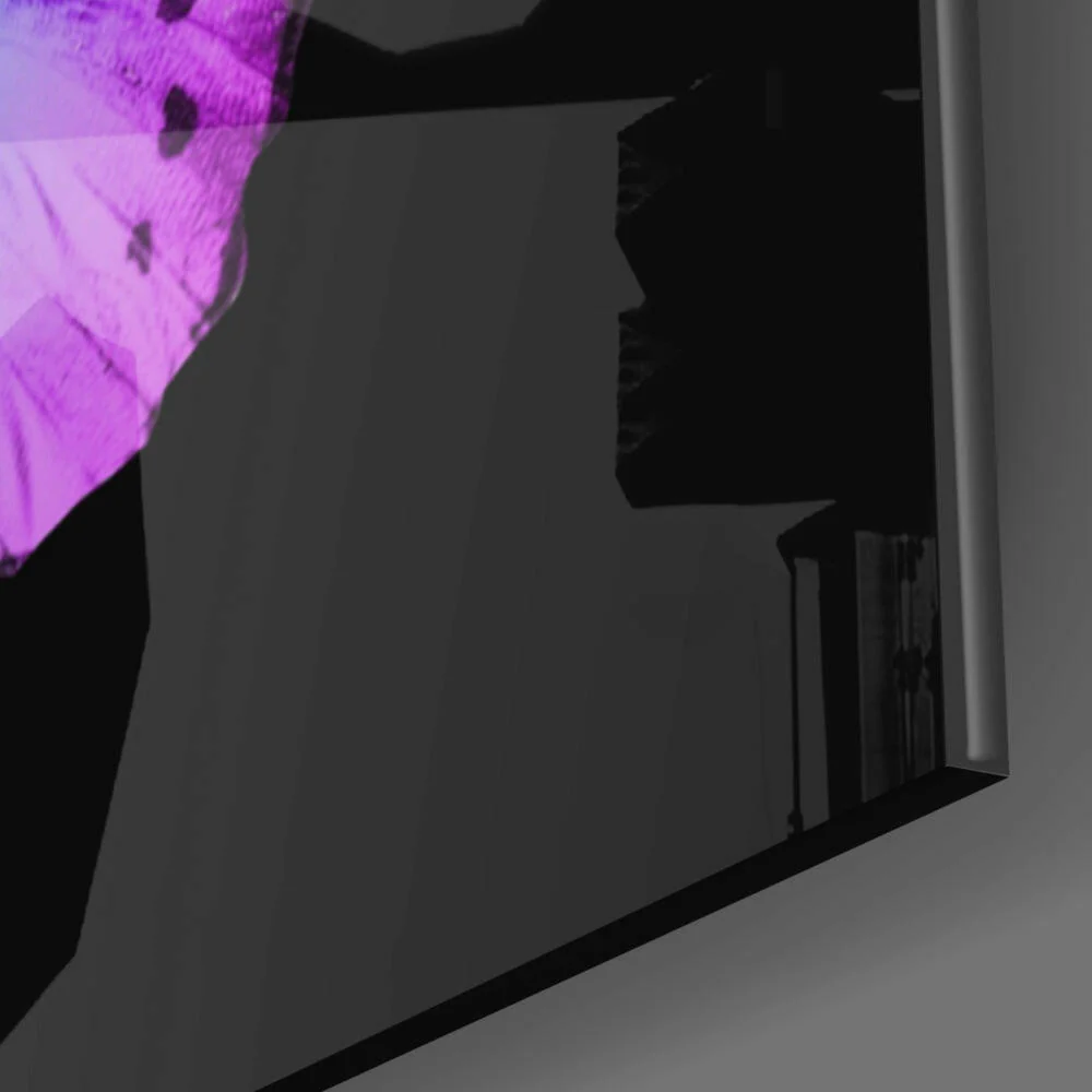 The Elegance of the Butterfly Glass Wall Art - Image 3