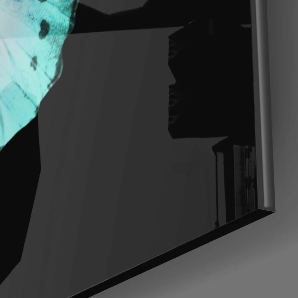 The Elegance of the Butterfly Glass Wall Art - Image 3