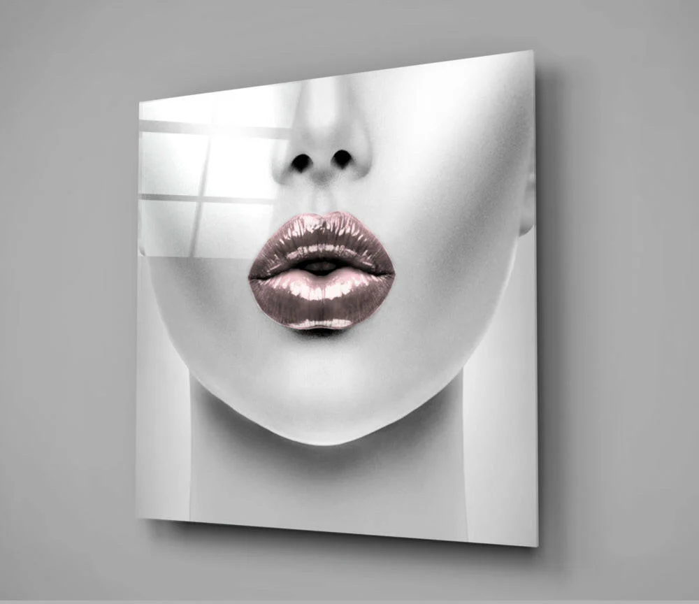Lips Glass Wall Art - Image 2