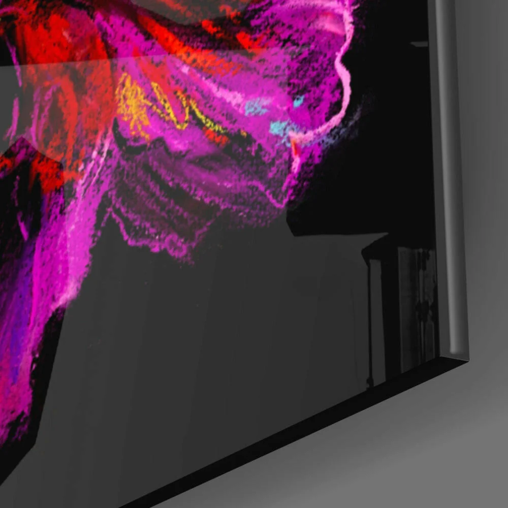 Flower Glass Wall Art - Image 3