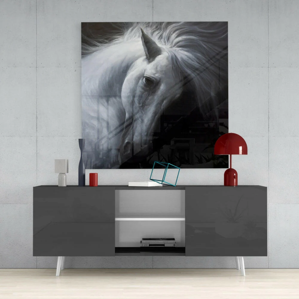 Horse Glass Wall Art - Image 4