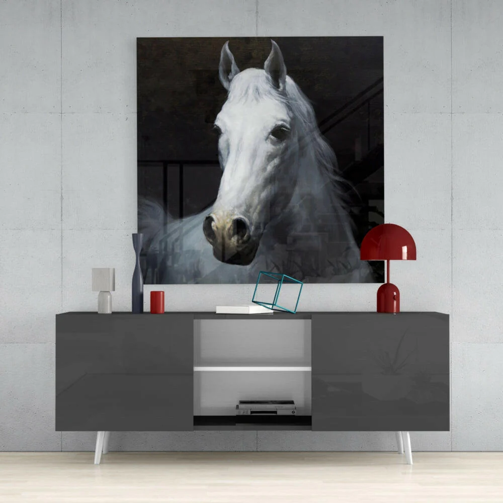 Horse Glass Wall Art - Image 4