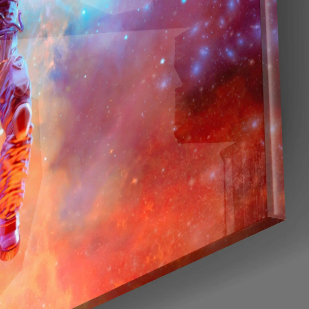Astronaut Glass Wall Art - Image 2