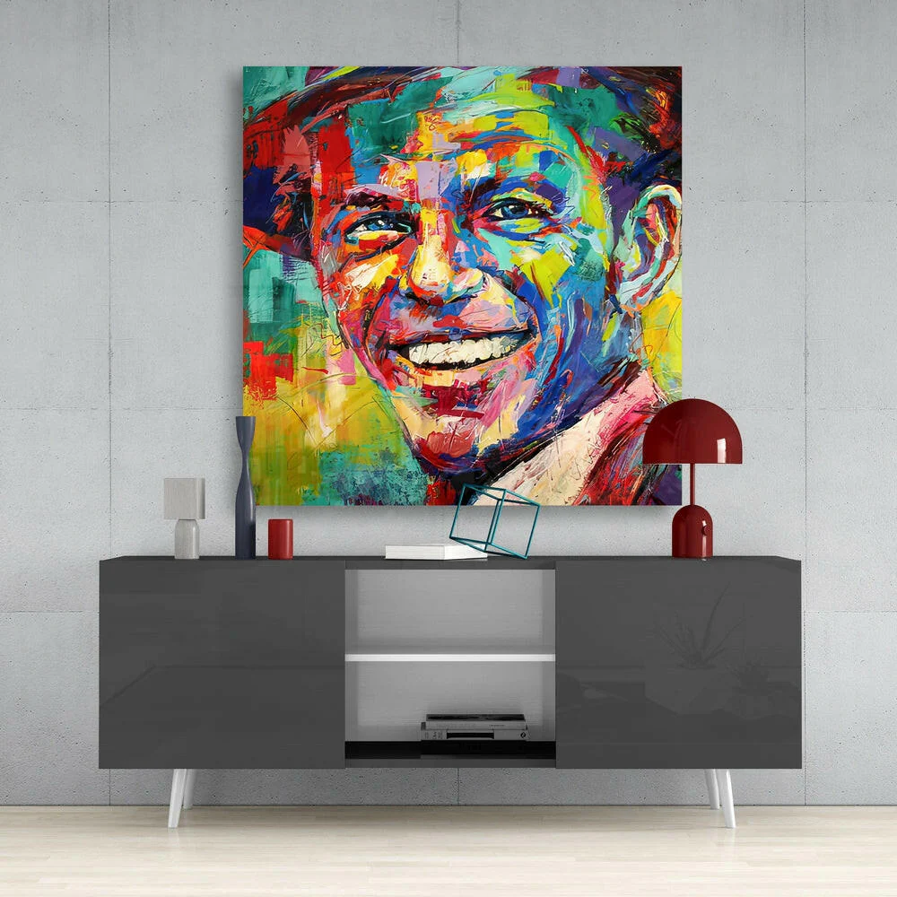 Frank Sinatra Glass Wall Art - Image 4