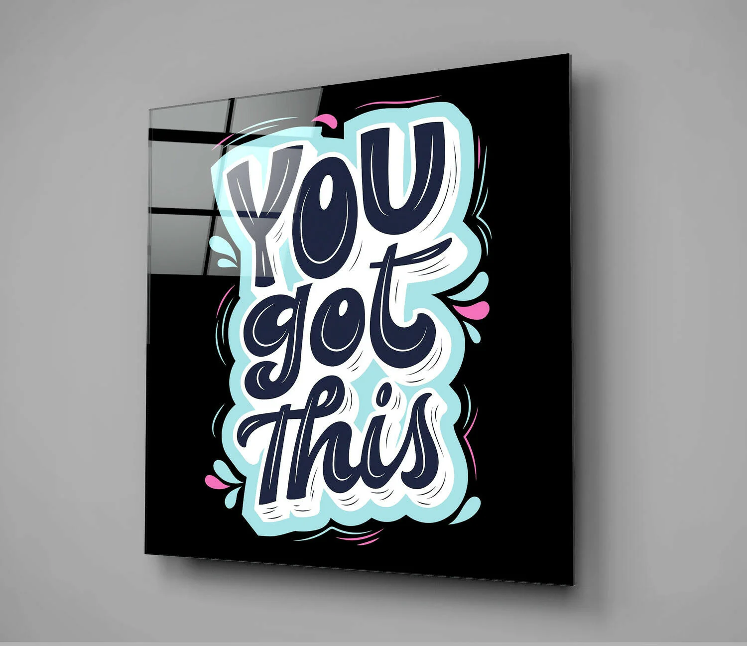 “You Got This” Glass Wall Art - Image 3