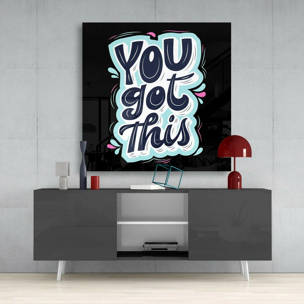“You Got This” Glass Wall Art - Image 4