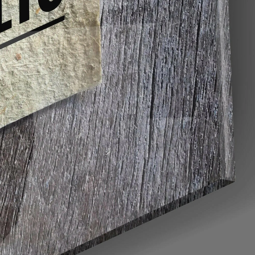 “Big Results” Glass Wall Art - Image 2