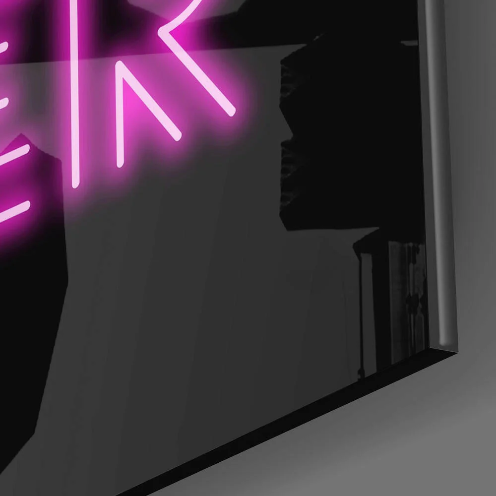 “Now or Never” Glass Wall Art - Image 2