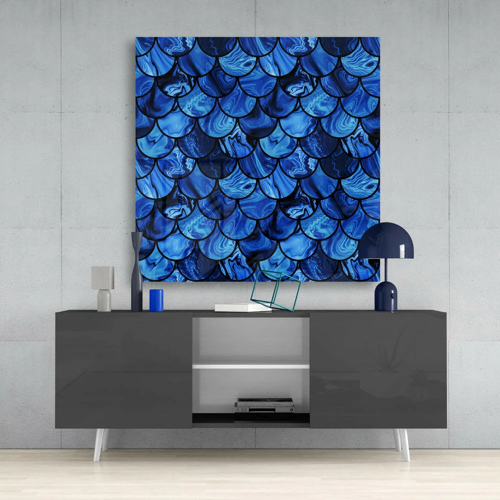 Fish Scale Glass Wall Art - Image 4