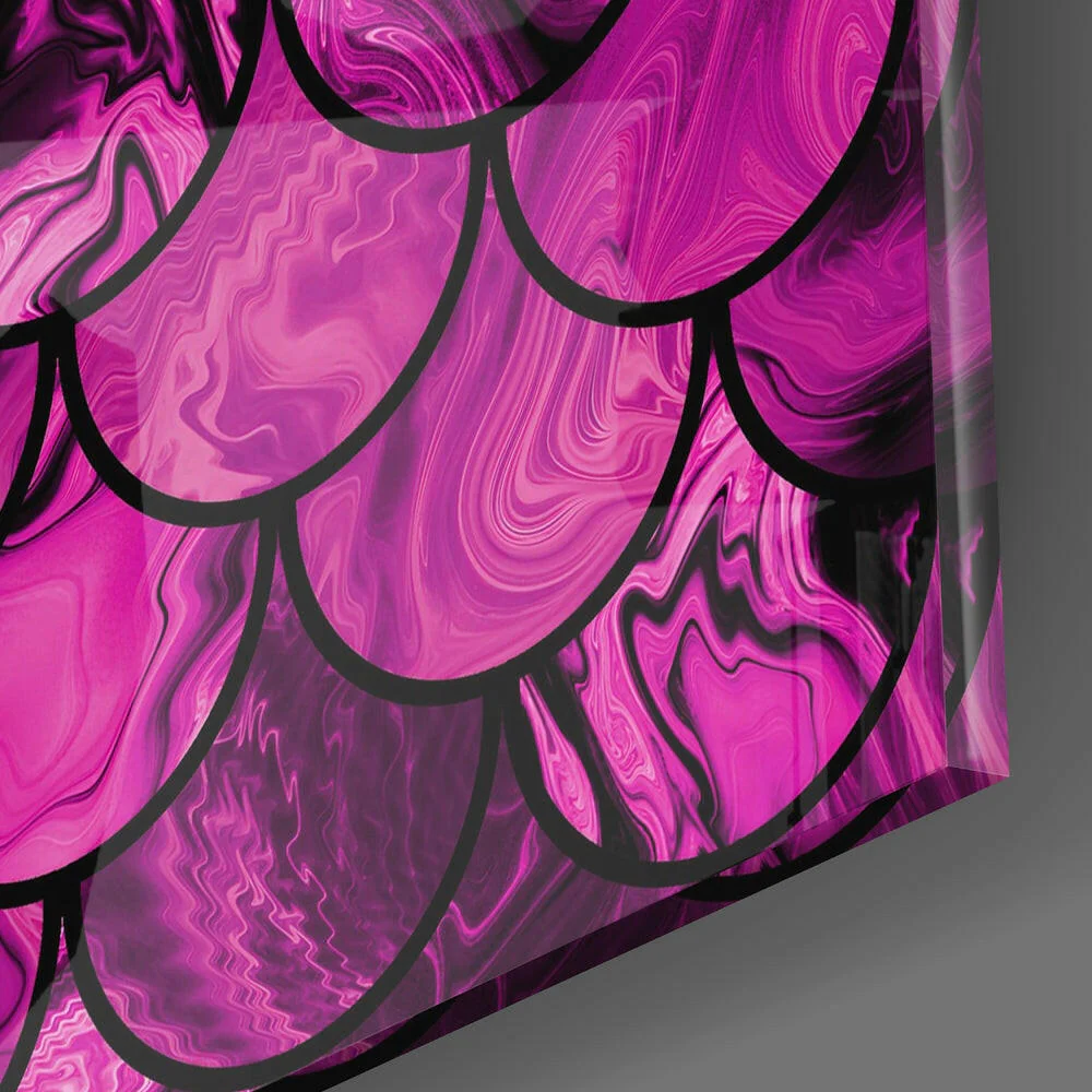 Fish Scale Glass Wall Art - Image 2