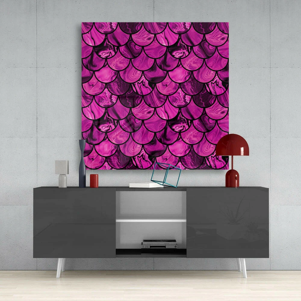 Fish Scale Glass Wall Art - Image 4