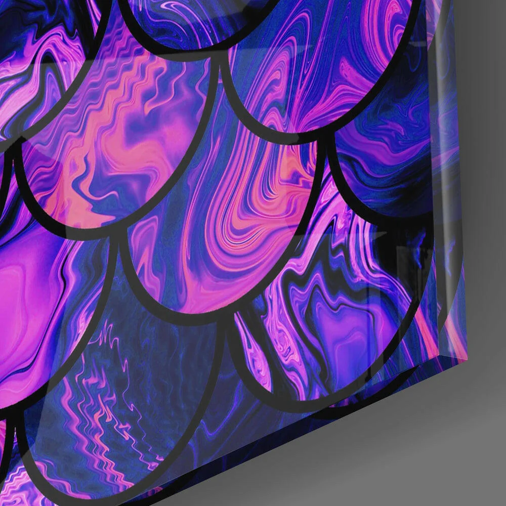 Fish Scale Glass Wall Art - Image 2