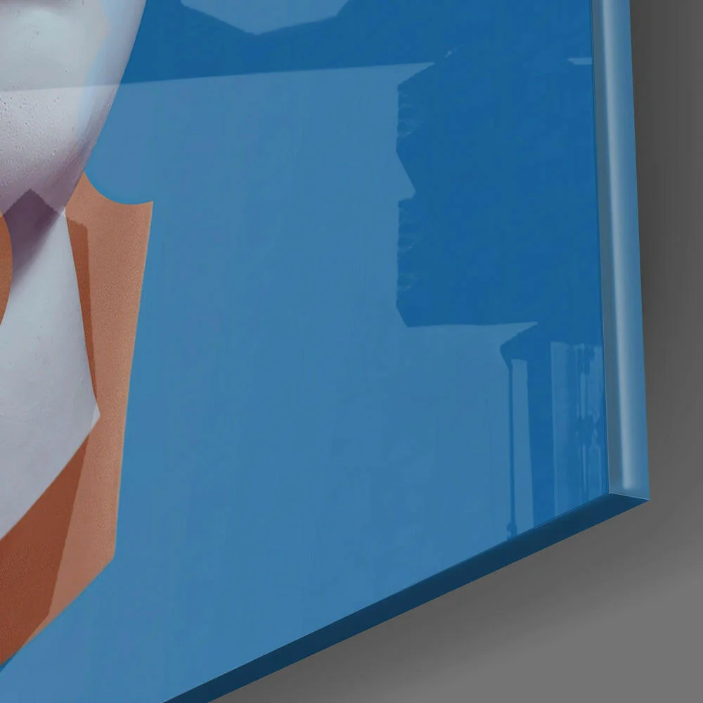 Sculpture Glass Wall Art - Image 2